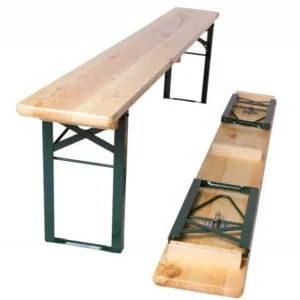 Banc bistrot bois – 3/4 personnes