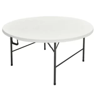 Table pliante ronde – 8/10 personnes