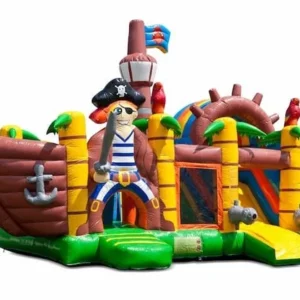 Bateau pirate – Parcours & toboggans XL